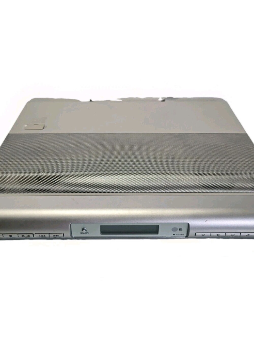 Sony ICF-CDK50 Under Cabinet CD Clock Radio AM/FM Mega Bass Tested Working